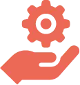 hand gear icon
